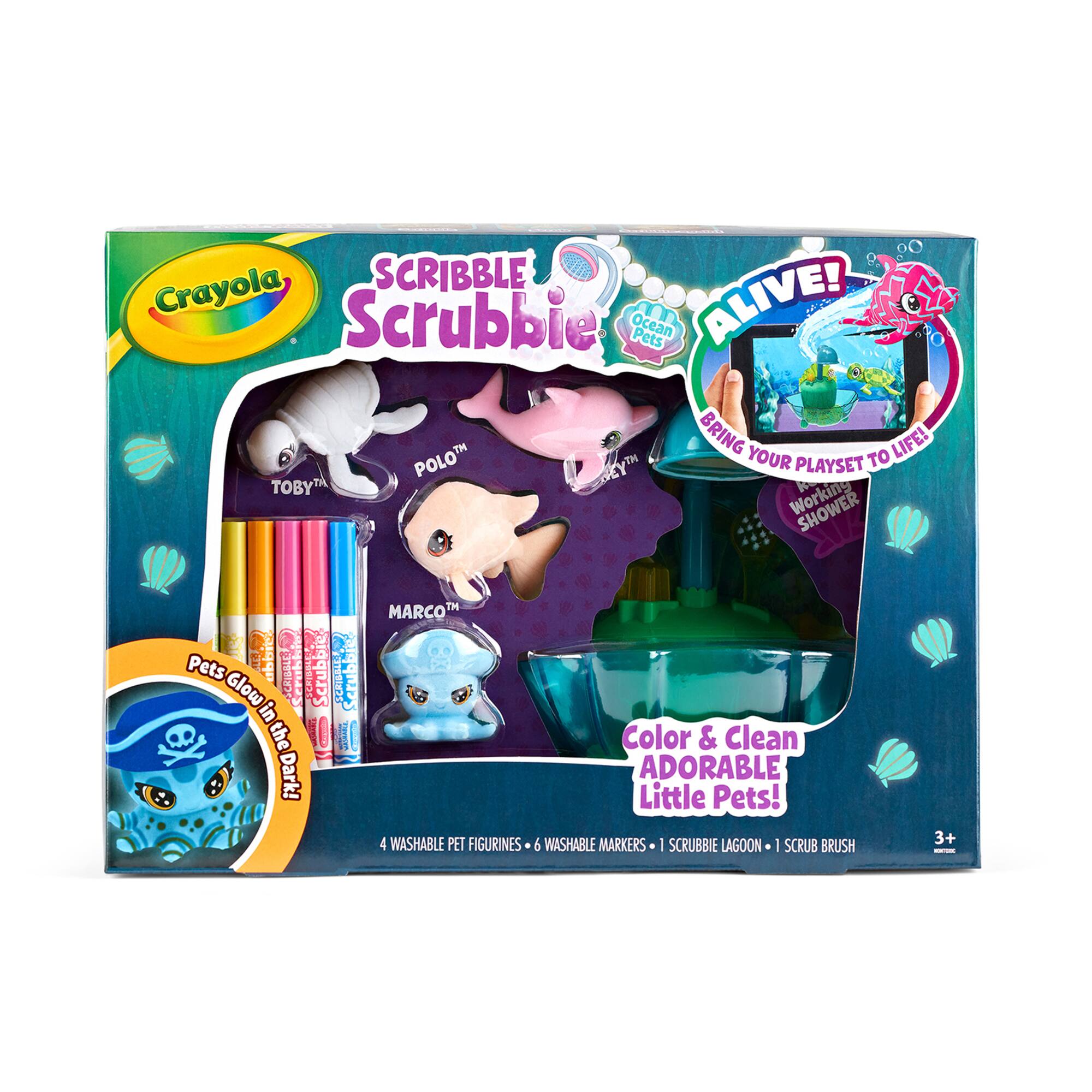 Crayola® Scribble Scrubbie Ocean Pets Glow Lagoon